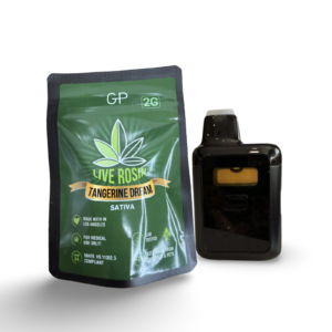 GP 2 GRAMS- Tangerine Dream sativa 91% LIVE ROSIN all in one vape