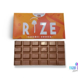 Rize Caramel Crunch mushroom bar 12 GRAMS MEGA DOSE
